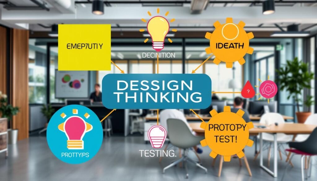 étapes du design thinking