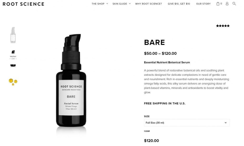 Exemple de boutique de dropshipping réalisée sur woocommerce avec wordpress