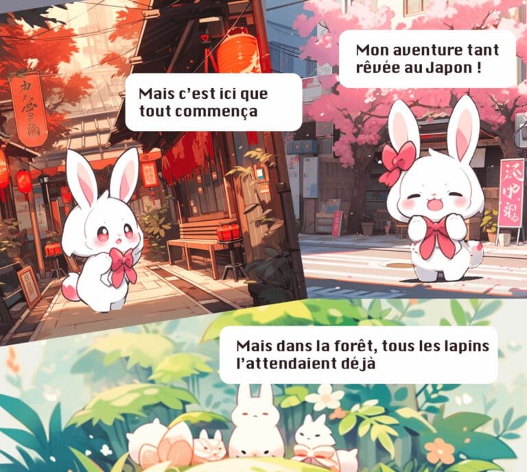 Générer des livres avec l'IA Midjourney et Chat GPT : revenu passif 5 Une BD générée automatiquement par MidJourney et chat gpt par l'intelligence artificielle