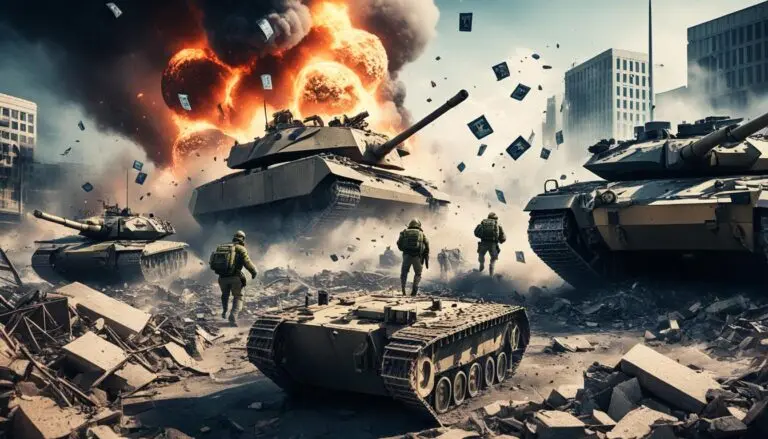 influence guerre marché crypto crash