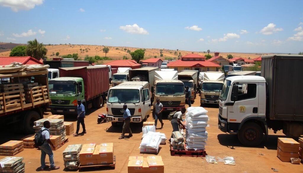 logistique en Afrique