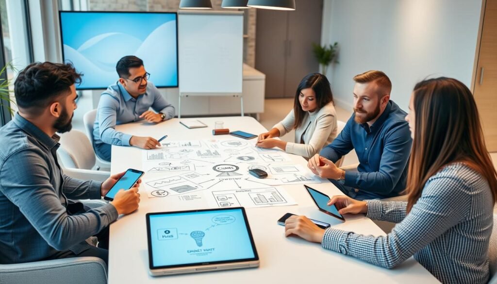 modèle d'affaires pour business en ligne