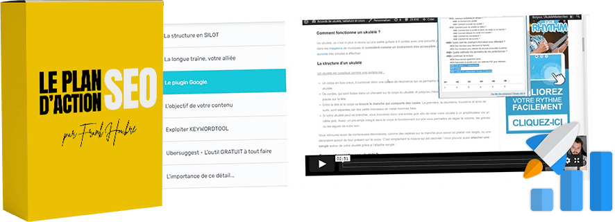 Plan d'action SEO, formation de référencement naturel réalisé par Frank houbre de businessdynamite