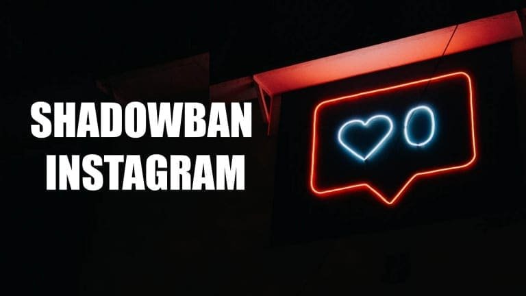 Shadowban instagram : les solutions et raisons