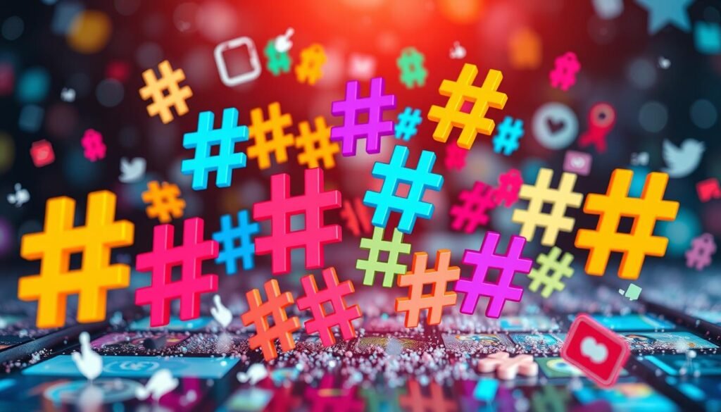 tendances des hashtags